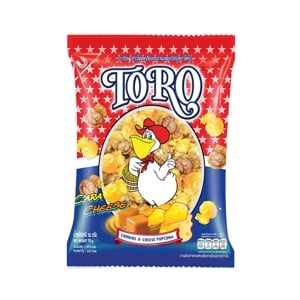 TORO Crunchy Popcorn Cara Cheese Flavor 55 g.