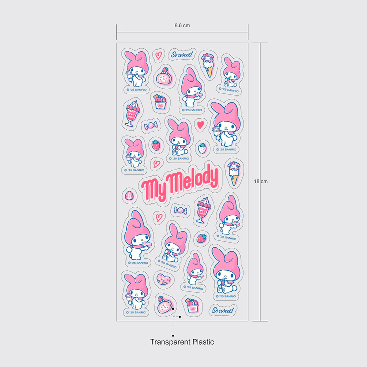แบร์รอน กิ๊ฟ x มายเมโลดี้ สติกเกอร์ รุ่น MMST02_2