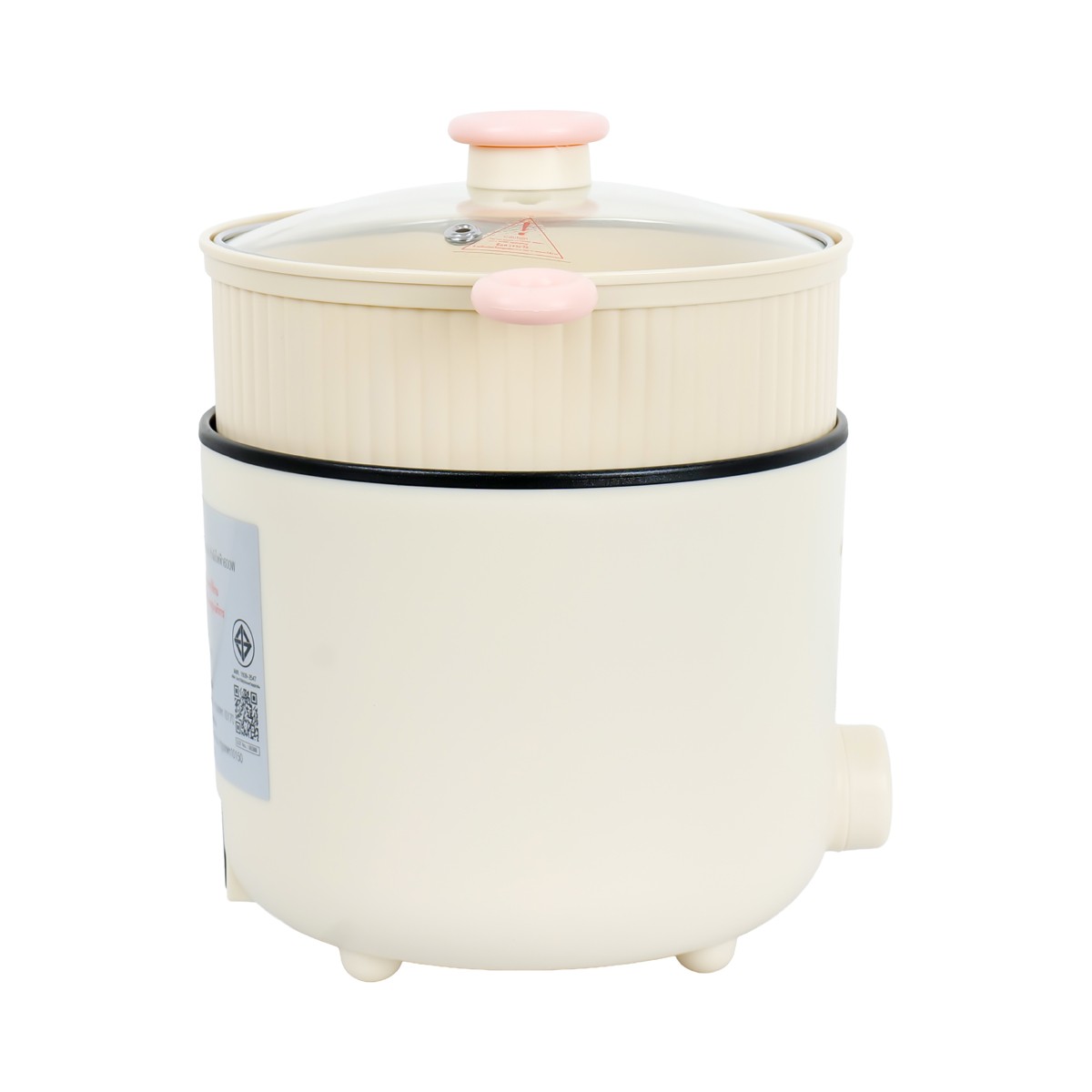 สมาร์ทโฮม หม้อไฟฟ้าอเนกประสงค์ 1.5 ล. รุ่น SFP604 สีครีม_4