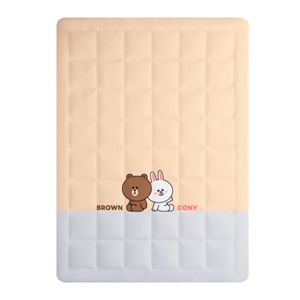 LINE FRIENDS Topper Brown & Cony Pattern 3.5 x 6.5 ft.