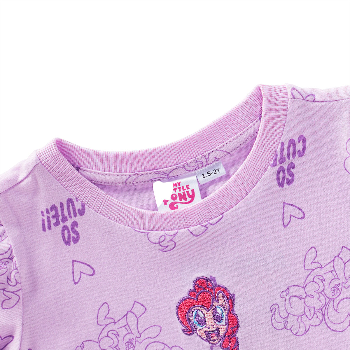มายลิตเติ้ลโพนี่ เสื้อ สำหรับเด็กหญิง รุ่น BMTN2407TG04 สีม่วง_2