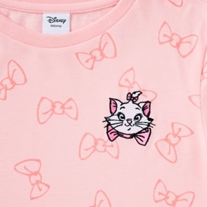 ดิสนีย์ เสื้อยืด พิมพ์ลายแมวน้อยมารี สำหรับเด็กผู้หญิง รุ่น BMTN2507LG009 สีโอลด์โรส_thumbnail_3