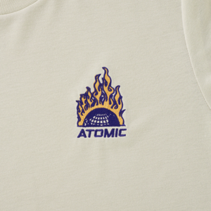 เบสิโค เสื้อยืดแขนสั้นปักลาย สำหรับผู้ชาย รุ่น BCHS25Q3YM108 สีเบจ_thumbnail_2