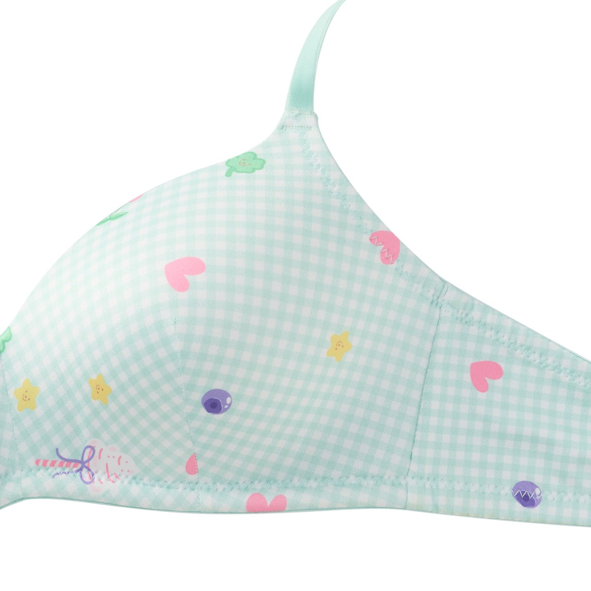 เบสิโค บราไร้โครง 3/4 รุ่น FSMN26Q1LN016 สีมินต์_2