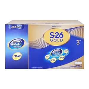 เอส-26 โกลด์ สฟิงโกไมอีลิน สูตร 3 ผลิตภัณฑ์นม รสจืด 3500 ก._thumbnail