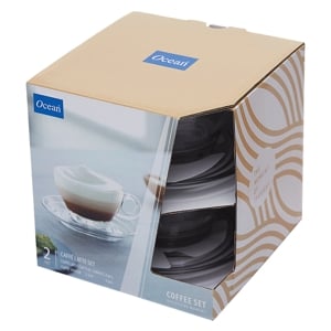 โอเชียน แก้วกาแฟชุด Caffe Latte แพ็ค 2_thumbnail