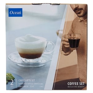 โอเชียน แก้วกาแฟชุด Caffe Latte แพ็ค 2_thumbnail_3