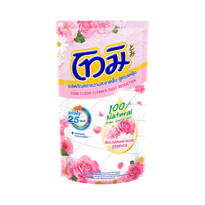 โทมิ น้ำยาถูพื้น สูตรลดฝุ่น สูตรบัลกาเรียนโรส เอสเซ้นส์ 550 มล.