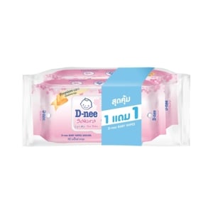 D Nee Baby Wipes Sakura 80pcs.