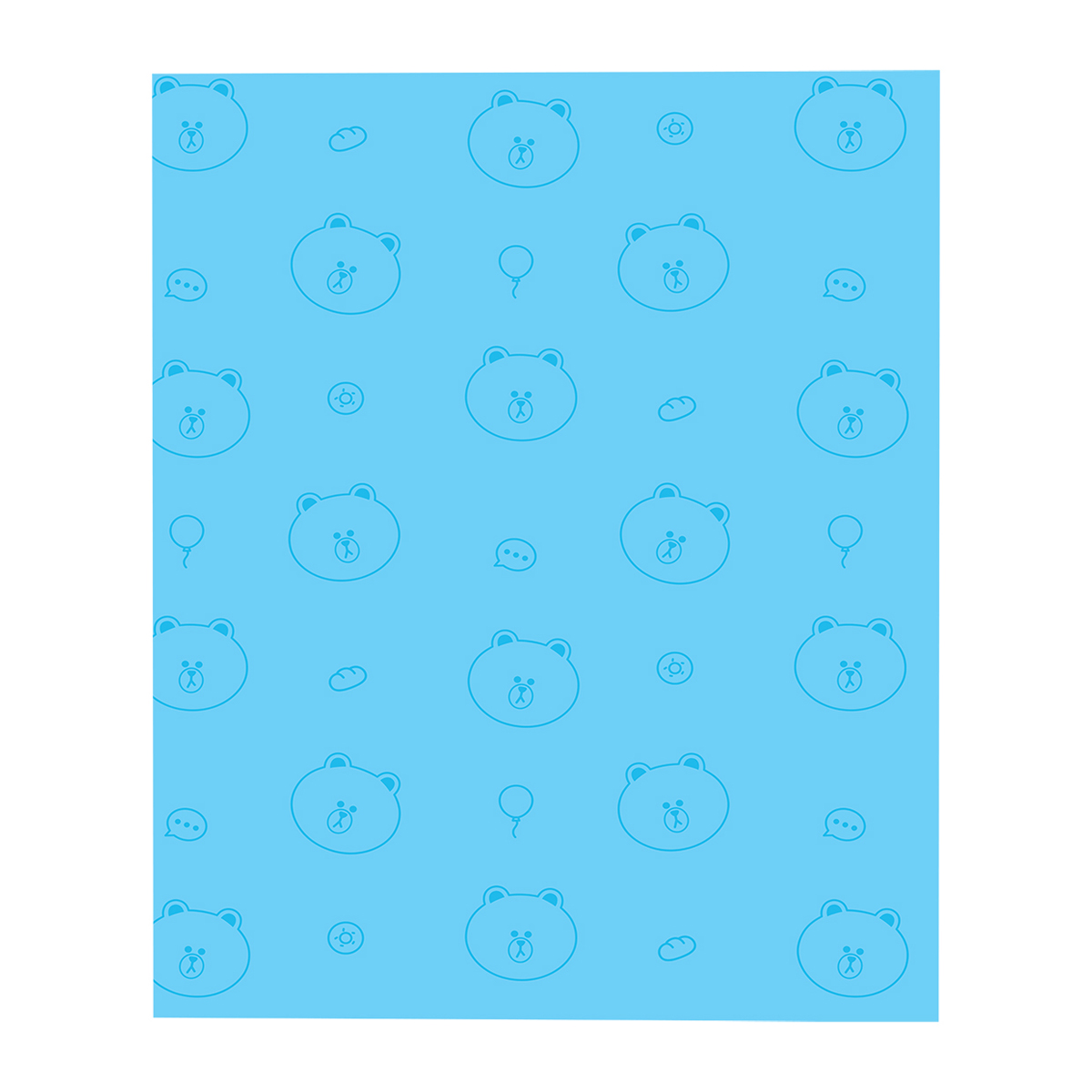 ไลน์ เฟรนส์ ผ้าห่มเย็น ลายบราวน์ 60 x 80 นิ้ว_3