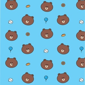 ไลน์ เฟรนส์ ผ้าห่มเย็น ลายบราวน์ 60 x 80 นิ้ว_thumbnail_2