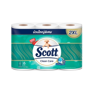 Scott Clean Care Toilet Tissue Super Jumbo 2XL Pack 6Roll