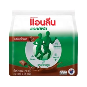 แอนลีน แอคติฟิต 3 นมผงพร่องมันเนย รสช็อกโกแลต 35 ก. แพ็ค 12