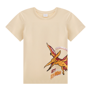 เบสิโค เสื้อยืดเด็กชาย รุ่น BCAL2506LB010 สีเบจ_thumbnail