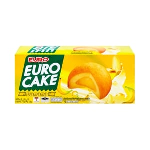 EURO Puff Cake and Sweet Banana Cream 144 g.