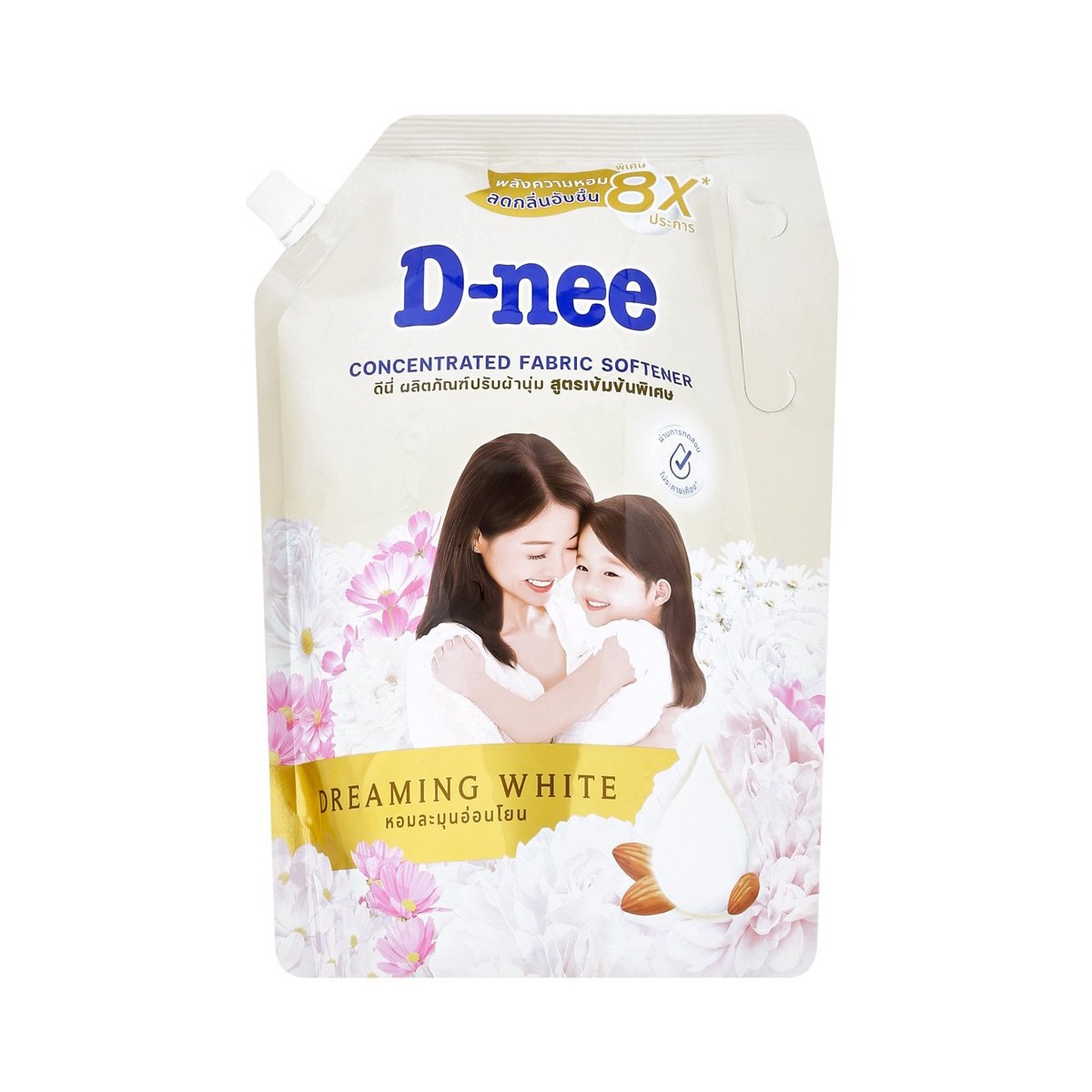 ดีนี่ น้ำยาปรับผ้านุ่ม สูตรเข้มข้นพิเศษ ชาร์มมิ่ง แคร์ ดรีมมิ่ง ไวท์ 1000 มล._3