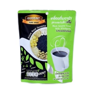 GODENT Black Sesame Wholegrain Unsweet 125 g.