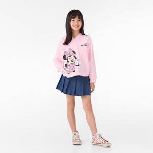 เบสิโค x ดิสนีย์ เสื้อสเวตเตอร์พิมพ์ลายมินนี่ เมาส์ สำหรับเด็กหญิง รุ่น FMTN2509LG04R สีชมพู_thumbnail_6