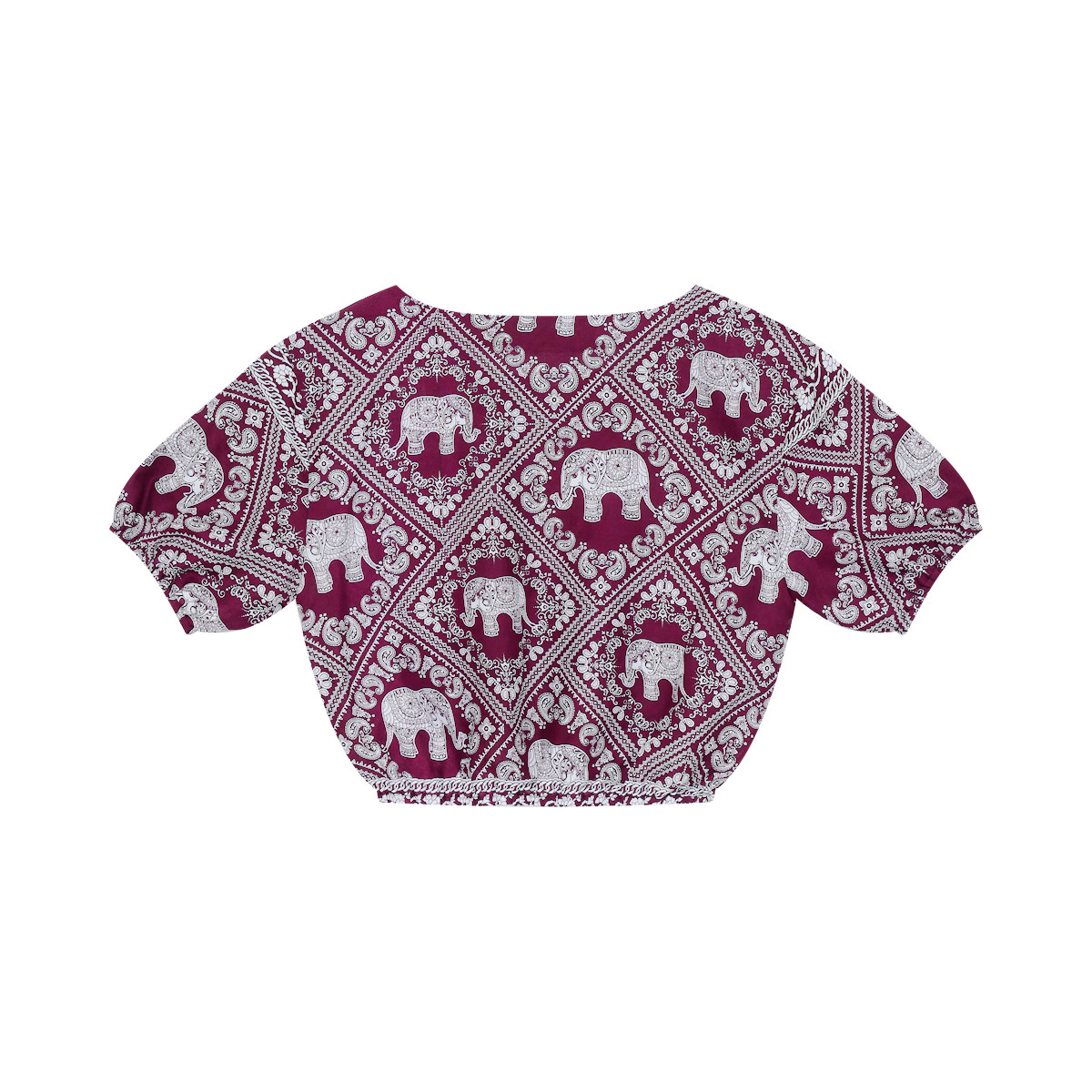 เบสิโค เสื้อเชิ้ตผู้หญิง สีแดง_1