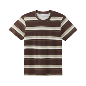 เบสิโค เสื้อยืดผู้ชาย สีน้ำตาล_thumbnail