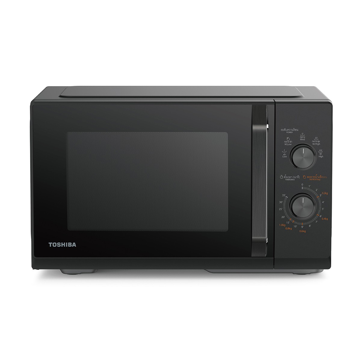 โตชิบา ไมโครเวฟ 800 วัตต์ รุ่น MW3-MM25PE(BK) 25 ล. สีดำ_1