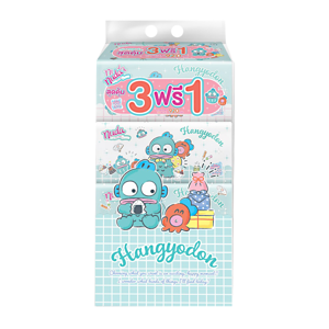 นุดา ซอฟท์แพ็ค กระดาษเช็ดหน้า 230 แผ่น แพ็ค 4 คละลาย_thumbnail
