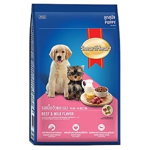 Smart Heart Puppy Food Beef and Milk Flavor 2.7kg.