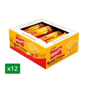 BISSIN Butter Coconut Biscuits 27 g x 12