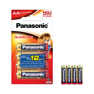 พานาโซนิค ถ่านอัลคาไลน์ AA แพ็ค 6 ก้อน_thumbnail_1