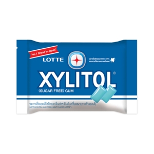 LOTTE XYLITOL GUM Fresh Mint Flavor 11.6 g.