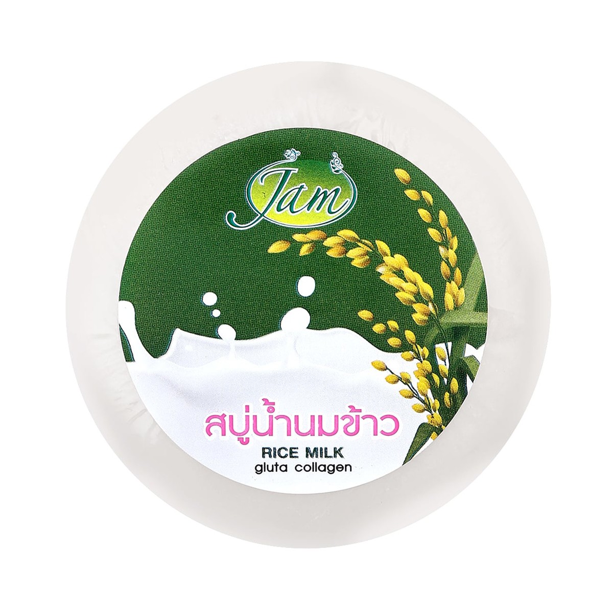 แจม สบู่นมข้าว กลูต้า คอลลาเจน 160 ก._3