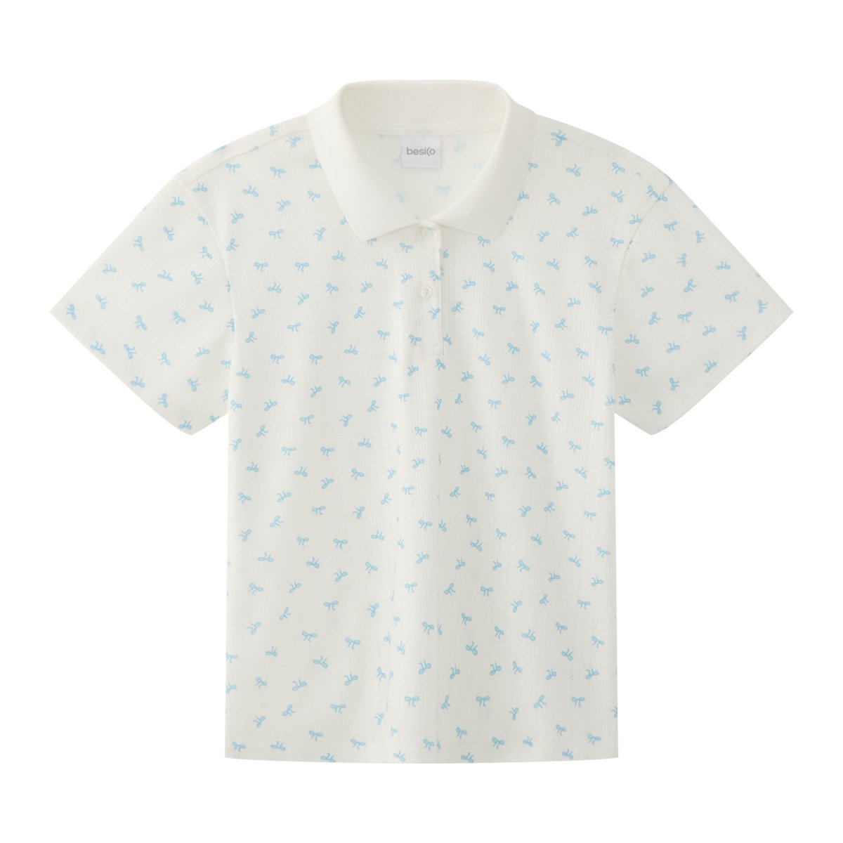 เบสิโค เสื้อโปโล สำหรับผู้หญิง รุ่น FPET25Q2LC008 สีขาว