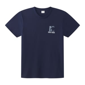 เบสิโค เสื้อยืดผู้ชาย รุ่น BCHS25Q3YM102 สีน้ำเงิน_thumbnail