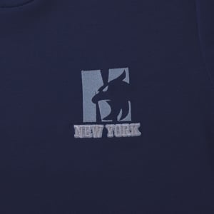 เบสิโค เสื้อยืดผู้ชาย รุ่น BCHS25Q3YM102 สีน้ำเงิน_thumbnail_2