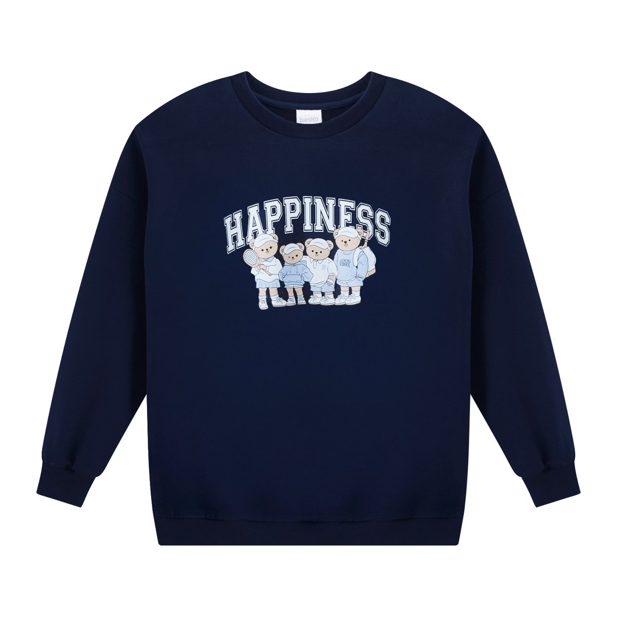เบสิโค เสื้อแขนยาวผู้ชาย รุ่น FASN25Q4YM03W สีกรมท่า