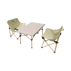 BESICO CM26 2-Seater Table & Chair Set TMTC2603 Beige