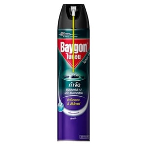 Baygon Spray Water Insect Killer Ant Cockroach Lavender 600ml.