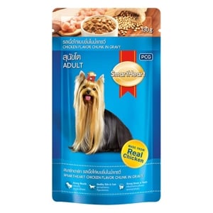 Smart Heart Pouch Chicken Chunk in Gravy 130g.