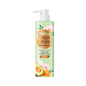 Parrot Shower Skin Food Avocado & Hanuka Honey 400ml.