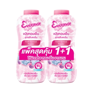 เอเวอร์เซ้นส์ แป้งหอมเย็น สูตรเย็นสดชื่น 280 ก. แพ็คคู่