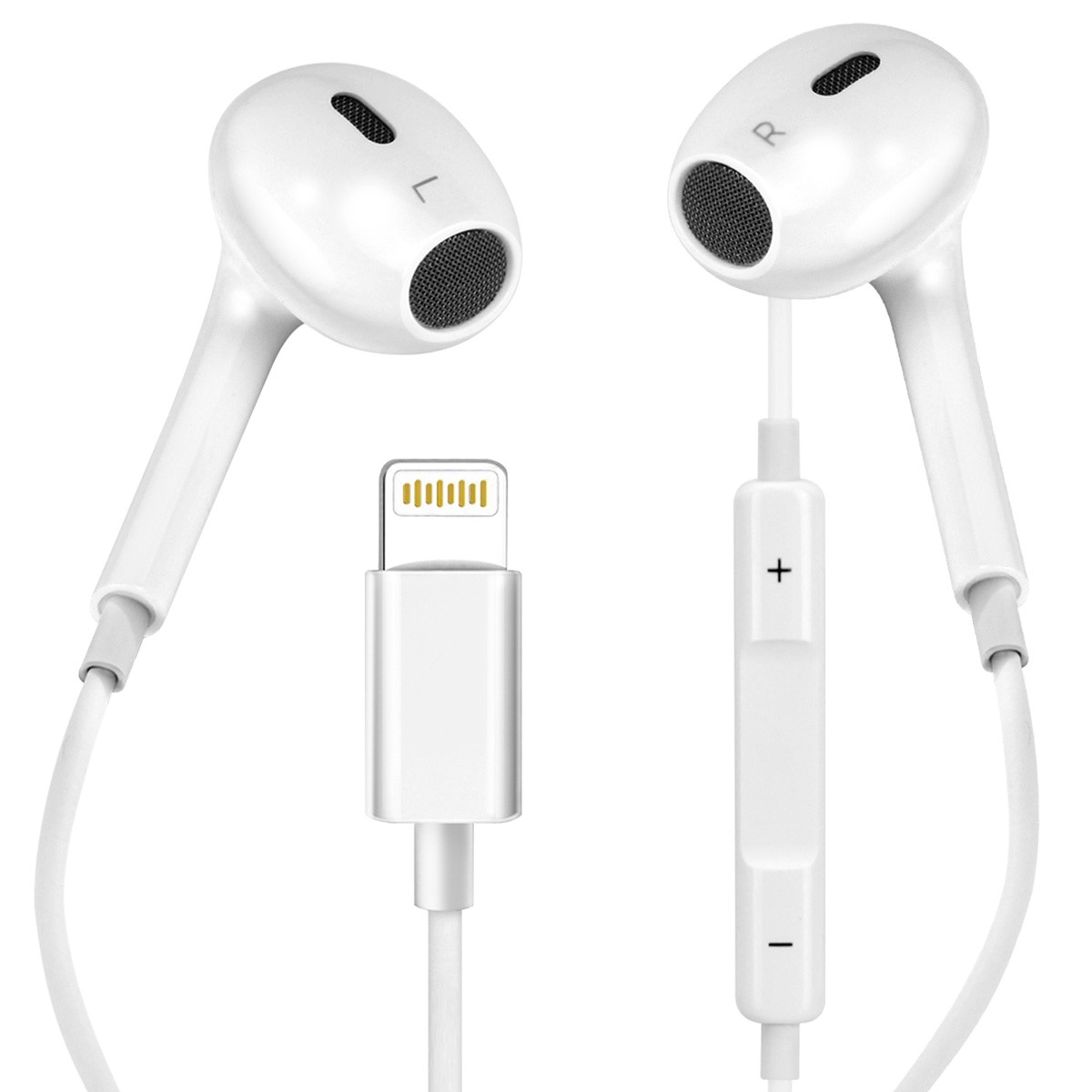 อาซากิ หูฟัง ไลท์นิ่ง รุ่น A-K15MAX สีขาว_4
