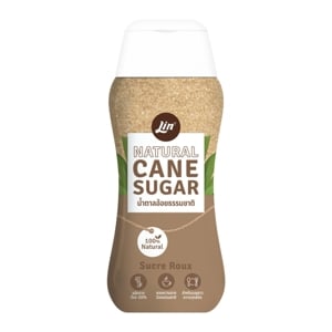 Lin Natural Cane Sugar Bottle 220g.