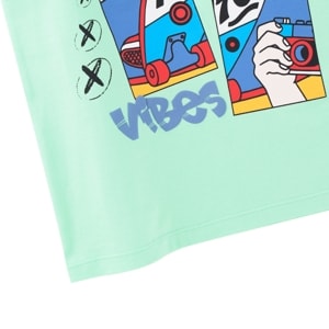 เบสิโค เสื้อยืดเด็กชาย รุ่น FVDS2509LB010 สีเขียว_thumbnail_4