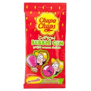 Chupa Chups Cotton Bubble Gum 11g.