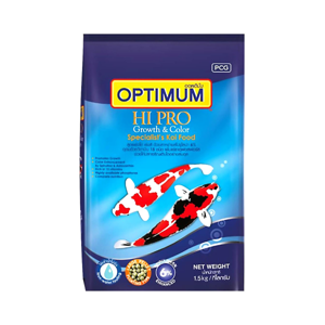OPTIMUM Koi Food Hi Pro Growth & Color Formula 1.5 kg.