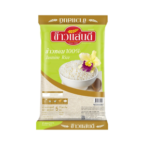 ข้าวแสนดี ข้าวหอม 100% 5 กก.