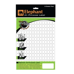 ELEPHANT All-Purpose Label Size A12