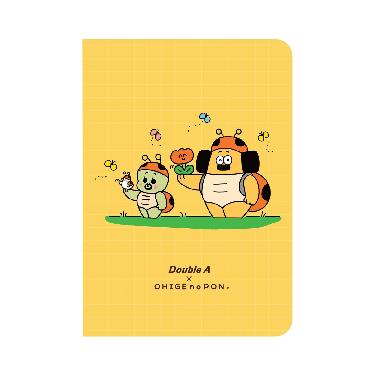 ดั๊บเบิ้ล เอ สมุดมุงหลังคา OHIGE A5 80 แกรม 40 แผ่น คละแบบ_1