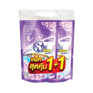 สปาคลีน ผลิตภัณฑ์ทำความสะอาดพื้น กลิ่นแวนด้าเฟรช 700 มล. แพ็ค 1+1_thumbnail_1