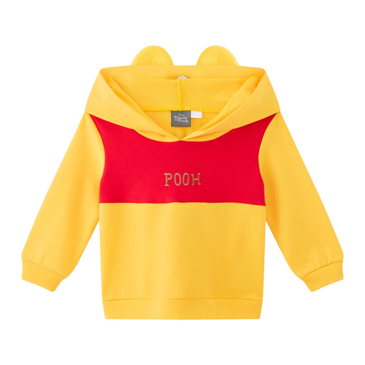 ดิสนีย์ ชุดเสื้อฮู้ดดี้หมีพูห์ สำหรับเด็กชาย รุ่น FMTN2509IB01W สีเหลือง_1